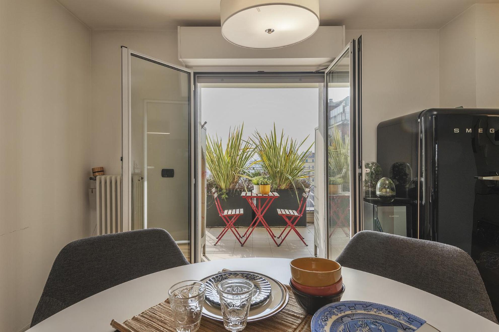 Giresio 41 - Your Penthouse With Rooftop Garden In Milano Navigli - Wifi Екстер'єр фото