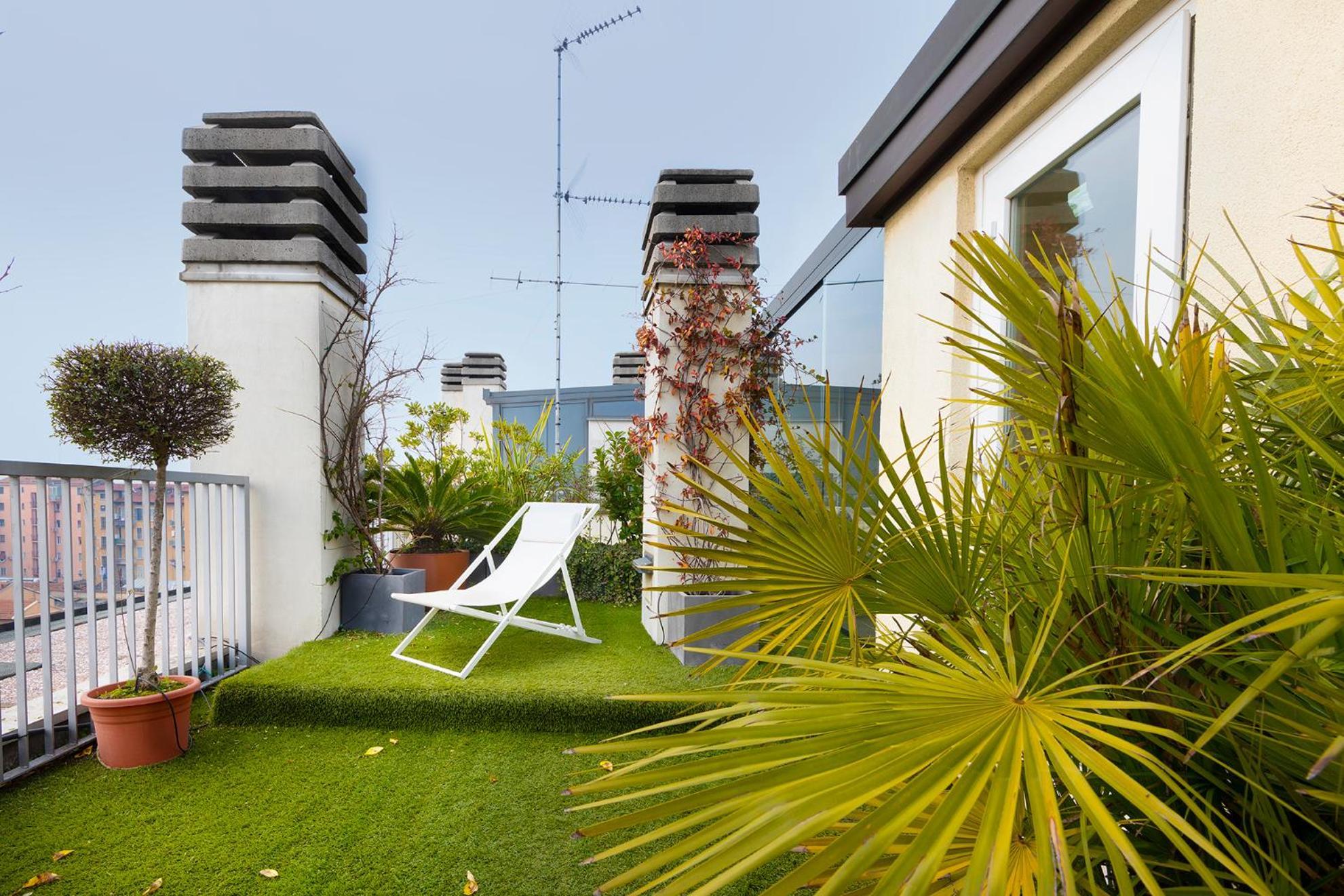 Giresio 41 - Your Penthouse With Rooftop Garden In Milano Navigli - Wifi Екстер'єр фото